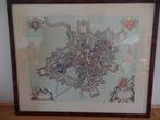 Breda Historische oude plattegrond kaart van de stad Breda, Ophalen of Verzenden, 1800 tot 2000, Nederland, Landkaart
