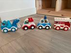 Lego Duplo Auto’s politie brandweer takelwagen raceauto, Ophalen of Verzenden, Zo goed als nieuw