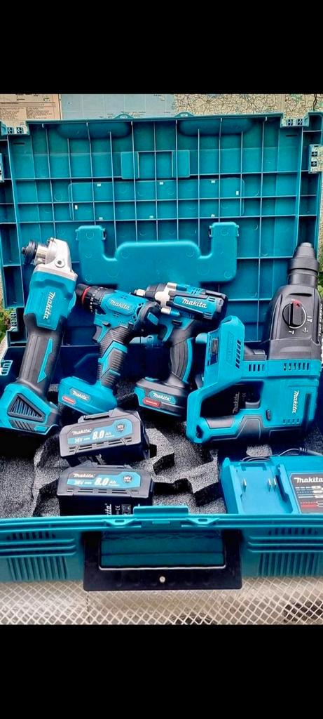 Gloednieuwe professionele machines 36.V. 8Ax, Doe-het-zelf en Verbouw, Gereedschap | Boormachines, Zo goed als nieuw, Boor- en Schroefmachine