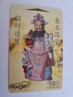 TELEFOONKAART BOX/ CHINESE NEW YEAR 1998- $ 88,- KAART UNIEK, Verzenden, Buitenland