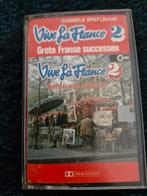 Cassettebandje Vive la France, Cd's en Dvd's, Ophalen of Verzenden, Zo goed als nieuw, 1 bandje, Origineel