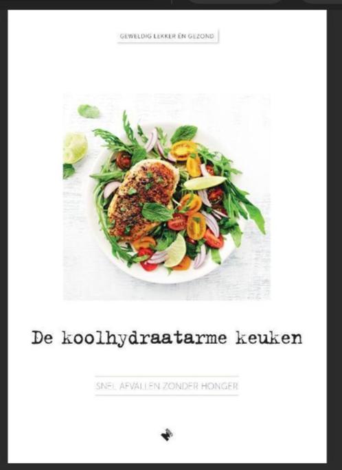 kookboek De Koolhydraatarme keuken Monteau ook vegetarisch, Boeken, Gezondheid, Dieet en Voeding, Zo goed als nieuw, Gezondheid en Conditie