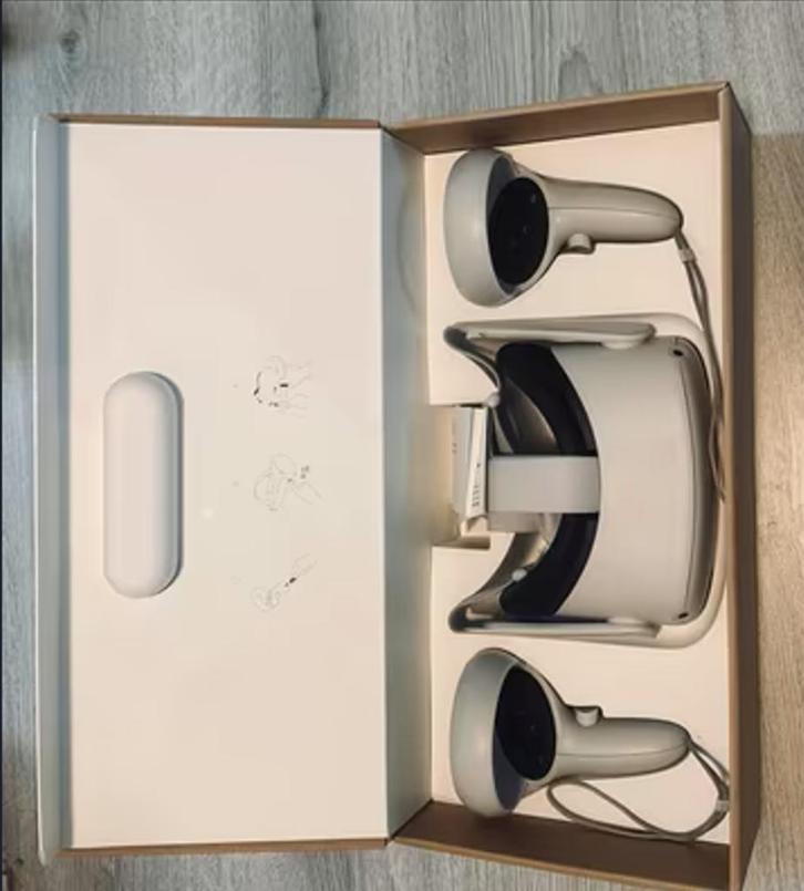 Oculus Quest 2 256gb + Linkcable, Spelcomputers en Games, Virtual Reality, Zo goed als nieuw, Pc, VR-bril, Ophalen