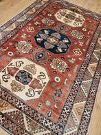 Vintage handgeknoopt oosters tapijt kazak 283x194, Huis en Inrichting, Info@SlatsAntiek.nl, Perzisch, 150 tot 200 cm, 200 cm of meer