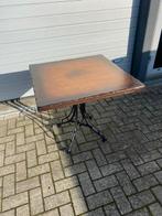 Bistro restaurant tafel tafelblad vintage antiek 80x80 cm, Ophalen