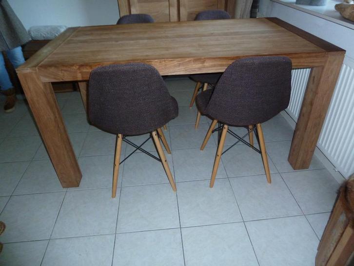 Henders & Hazel eettafel 90 x 160 m - kan ook worden bezorgd, Huis en Inrichting, Tafels | Eettafels, Zo goed als nieuw, 50 tot 100 cm