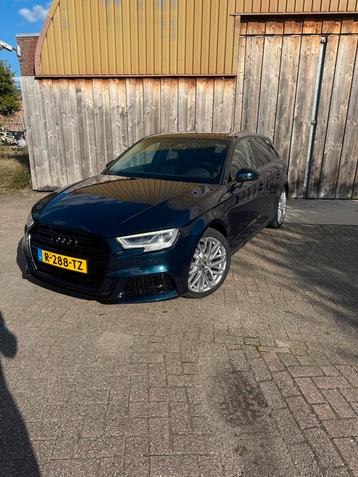 Audi A3 2.0TFSI quattro 2018 Blauw beschikbaar voor biedingen