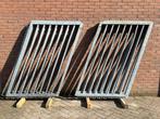 Hekwerk spijlen slootwaaier / taludwaaier - 4 stuks, Ophalen, Zo goed als nieuw, IJzer, Spijlenhekwerk