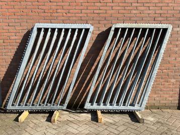 Hekwerk spijlen slootwaaier / taludwaaier - 4 stuks beschikbaar voor biedingen