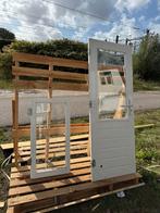Houten Buitendeur en Raam, Ophalen, Gebruikt, Minder dan 80 cm, Buitendeur