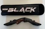 W&W Black Wolf linkshandig middenstuk, Sport en Fitness, Handboogschieten, Ophalen, Gebruikt, Recurveboog