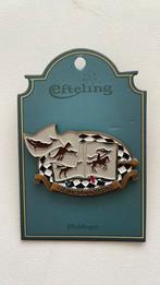 Efteling pin Efteldingen op kaartje EPP 483, Verzamelen, Efteling, Ophalen of Verzenden, Nieuw, Button of Speldje