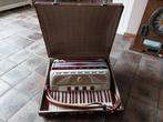Galanti 120 bas, 7 register accordeon, Muziek en Instrumenten, Gebruikt, 120-bas, Met riemen, Ophalen
