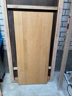 Massief eiken tafelblad, opgedikt blad, Huis en Inrichting, Tafels | Eettafels, Ophalen, Eikenhout, 50 tot 100 cm, Zo goed als nieuw