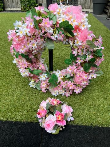 Bloemen krans beschikbaar voor biedingen
