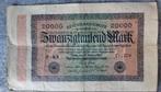 Bankbiljet  20000 mark 1923 [5702]  [PoBaNi], Postzegels en Munten, Bankbiljetten | Europa | Niet-Eurobiljetten, Ophalen of Verzenden