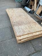 OSB platen 15 mm dik, Doe-het-zelf en Verbouw, Platen en Panelen, Ophalen, Gebruikt, Multiplex, Minder dan 20 mm