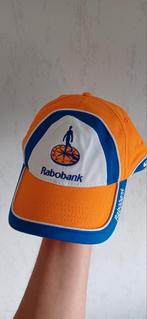 Vintage Asics Rabobank Wielren fiets ploeg pet ( Nieuw ), Verzenden, Nieuw, Bovenkleding