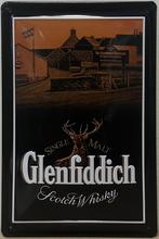 Glenfiddich Scotch Whisky relief reclamebord van metaal