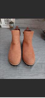 Dames enkellaarzen, Ophalen of Verzenden, Nieuw, Beige