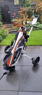 Mooie BEN SAYERS m7 golfset met mooie trolley etc, Sport en Fitness, Golf, Ophalen of Verzenden, Gebruikt, Set
