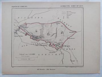 49 / Gemeente Schin op Geul Limburg door J. Kuyper uit 1867 beschikbaar voor biedingen