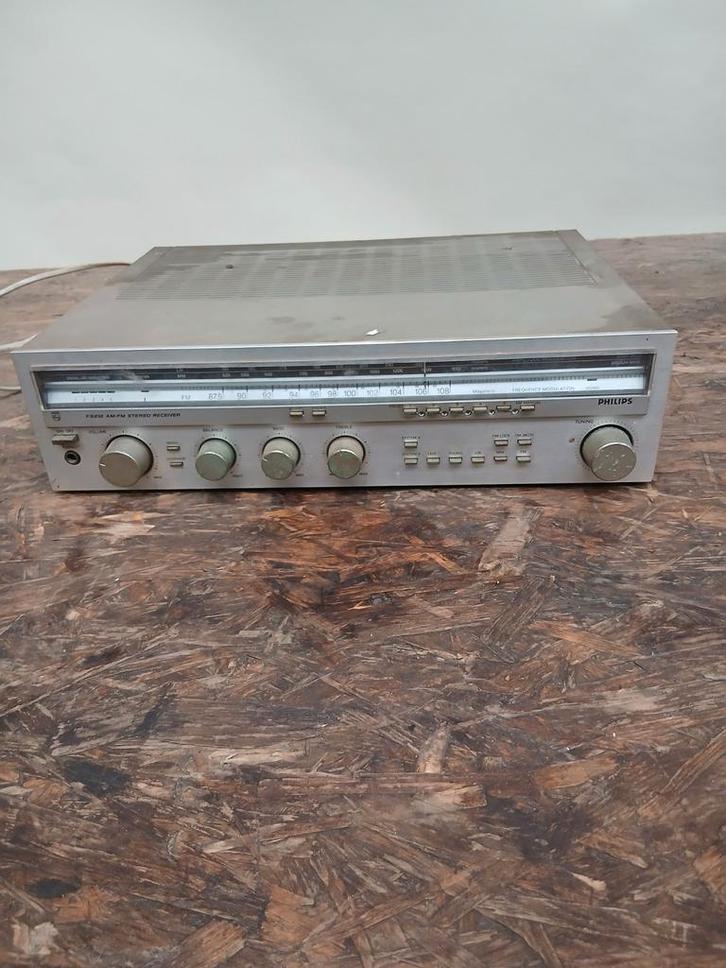 Vintage Philips F5212 Stereo Receiver, Antiek en Kunst, Antiek | Tv's en Audio, Ophalen of Verzenden