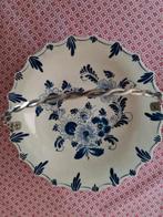 Bonbonniere of koekschaal met hengsel Delfts blauw, Antiek en Kunst, Ophalen of Verzenden
