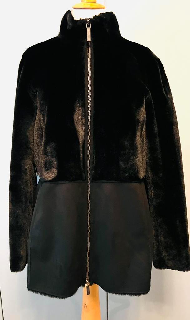 Beaumont jas maat 40-42, Kleding | Dames, Jassen | Winter, Zo goed als nieuw, Maat 38/40 (M), Zwart, Verzenden