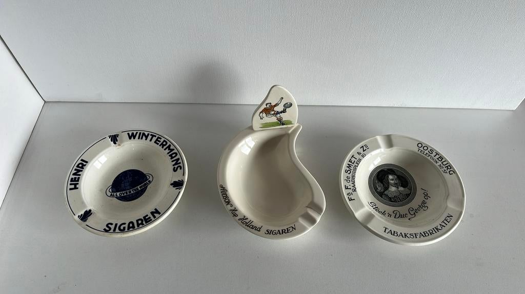 Asbak sigaren, Verzamelen, Ophalen of Verzenden, Gebruikt, Asbak