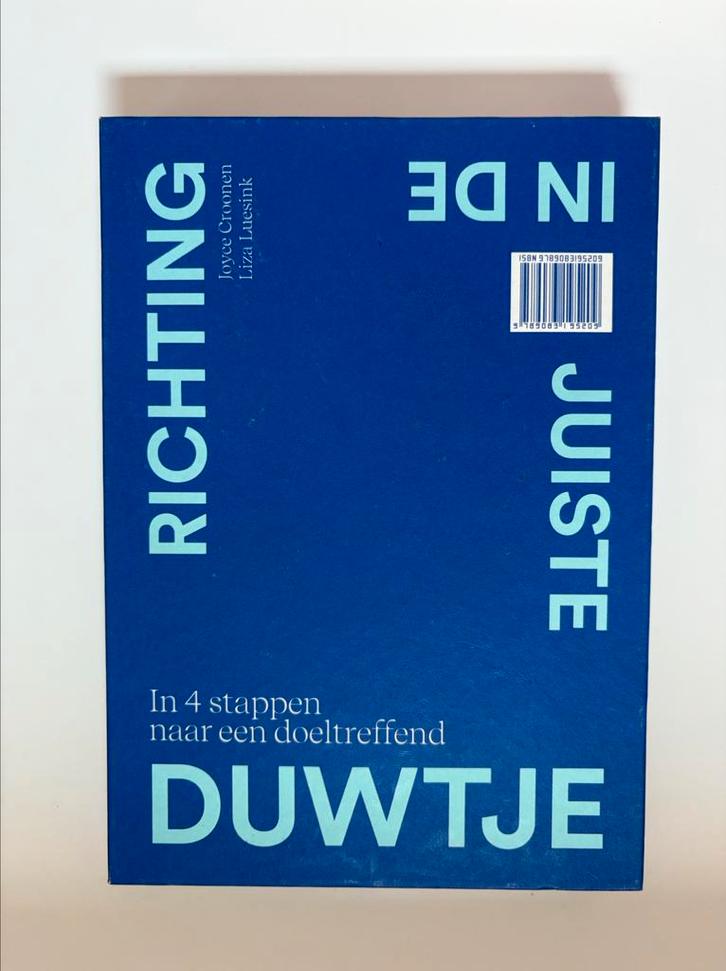 Duwtje, Joyce Croonen en Liza Luesink, Boeken, Studieboeken en Cursussen, Zo goed als nieuw, Alpha, Verzenden