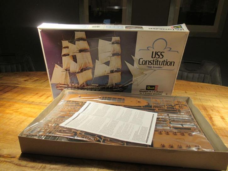 Bouwdoos Revell USS Constitution "Old Ironsides" No.05600, Hobby en Vrije tijd, Modelbouw | Boten en Schepen, Nieuw, 1:50 tot 1:200