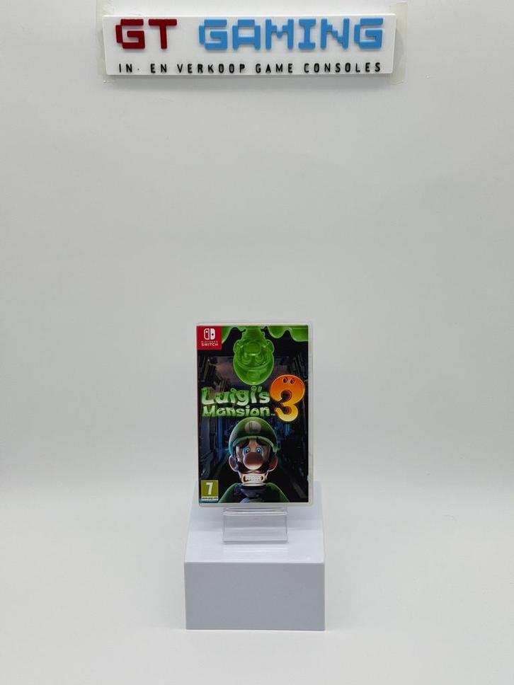 LUIGI’S MANSION 3 NINTENDO SWITCH GAME, Spelcomputers en Games, Games | Nintendo Switch, Zo goed als nieuw, 1 speler, Vanaf 7 jaar