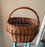 Mooie rieten mand met hengsel, Gebruikt, Mand, Ophalen of Verzenden, Riet