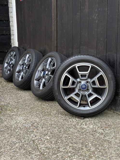 Originele ford ecosport 1.5 tdci 17” velgen zomer 4x108 set, Auto-onderdelen, Banden en Velgen, Banden en Velgen, Zomerbanden