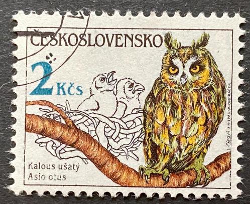 642. Tsjechoslowakije gestempeld = UILEN / RANSUIL =, Postzegels en Munten, Postzegels | Thematische zegels, Gestempeld, Dier of Natuur