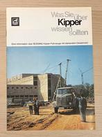 1965  Büssing  kiepwagen  brochure vrachtwagen folder, Ophalen of Verzenden, Gelezen, Overige merken