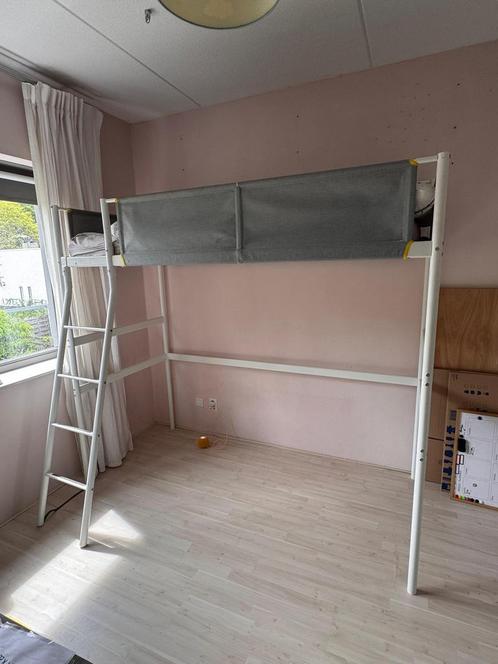 Ikea VITVAL hoogslaper, Huis en Inrichting, Slaapkamer | Stapelbedden en Hoogslapers, Gebruikt, Hoogslaper, 90 cm, 200 cm, Eenpersoons