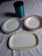 Pastel  p Regout + tomado  voorraad  bus jaren 60, Antiek en Kunst, Antiek | Servies los, Ophalen of Verzenden