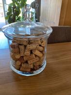 Voorraad pot/stolp inclusief kurken., Ophalen of Verzenden, Zo goed als nieuw