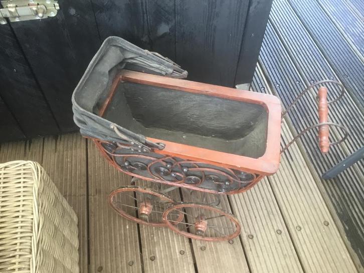 Vintage Poppenwagen, Antiek en Kunst, Antiek | Overige Antiek, Ophalen