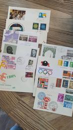 FDC's diverse landen en koloniën., Postzegels en Munten, Postzegels | Eerstedagenveloppen, Ophalen of Verzenden, Europa