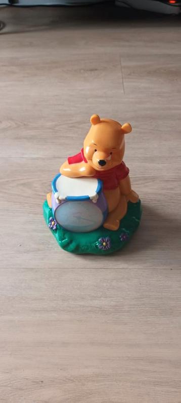 Winnie de Poeh Wekker spaarpot met licht Vintage van Disney beschikbaar voor biedingen