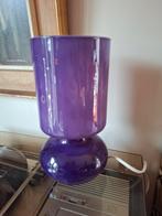 Vintage Ikea Lykta lamp paars, Gebruikt, Ikea, Ophalen of Verzenden, Glas