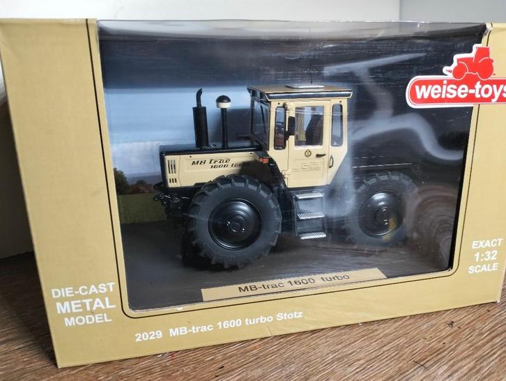 Te koop MB-Trac 1600 Turbo Stotz Gelimiteerd model., Hobby en Vrije tijd, Modelauto's | 1:32, Zo goed als nieuw, Tractor of Landbouw