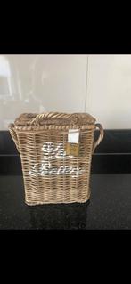 Riviera Maison rattan mandje Used Battery, Ophalen of Verzenden, Zo goed als nieuw