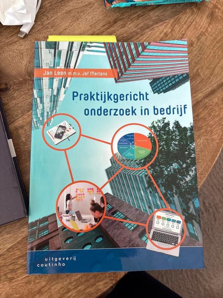 Praktijkgericht onderzoek in bedrijf, Boeken, Studieboeken en Cursussen, Zo goed als nieuw, HBO, Gamma, Ophalen of Verzenden