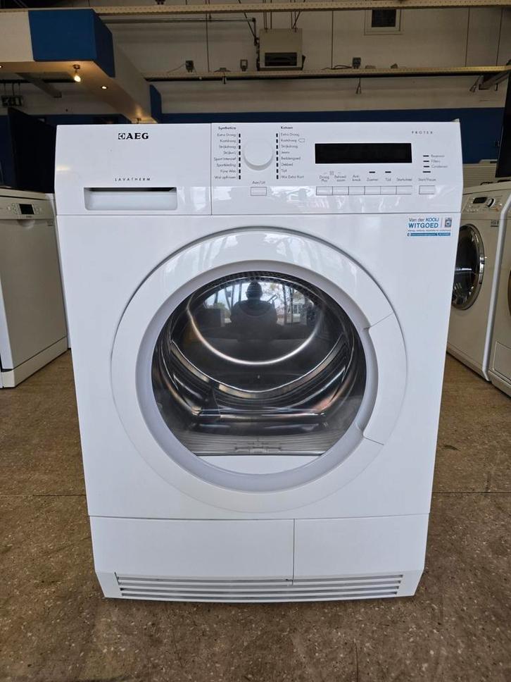 AEG Protex condensdroger | 7 kilo | Garantie & Gratis thuis✅, Witgoed en Apparatuur, Wasdrogers, Zo goed als nieuw, Condens, Voorlader