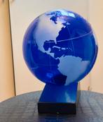 Kristallen Wereldbol Globe van Siem van der Marel., Antiek en Kunst, Antiek | Glas en Kristal, Ophalen