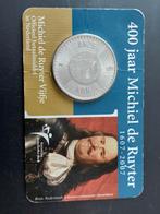 Michiel de Ruyter Vijfje - Zilveren Herdenkingsmunt, Ophalen of Verzenden